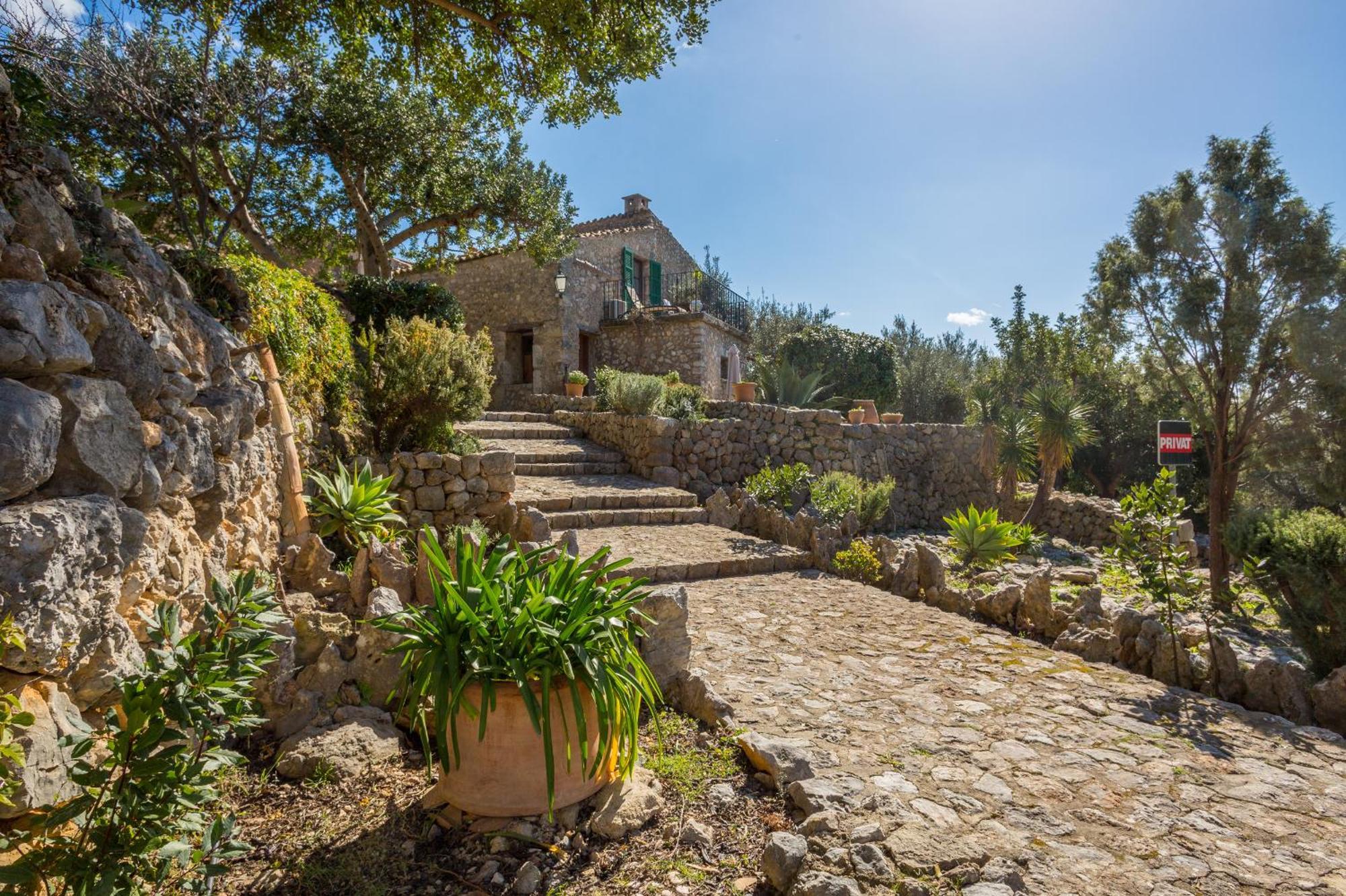 Finca Es Castell Binibona Exterior foto